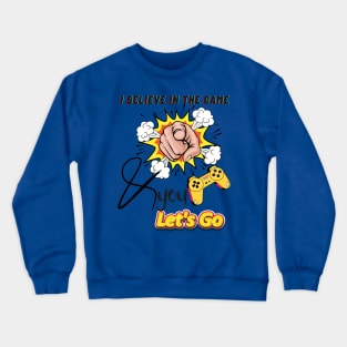 GAMER LET'S GO Crewneck Sweatshirt